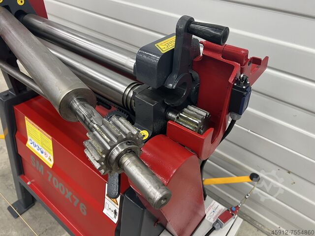 Plaatwals platenwals rollenwals OSTAS SM 700 x 76