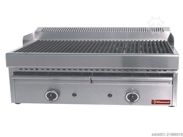 Grelhador a vapor a gás 770x630 DIAMOND GV677