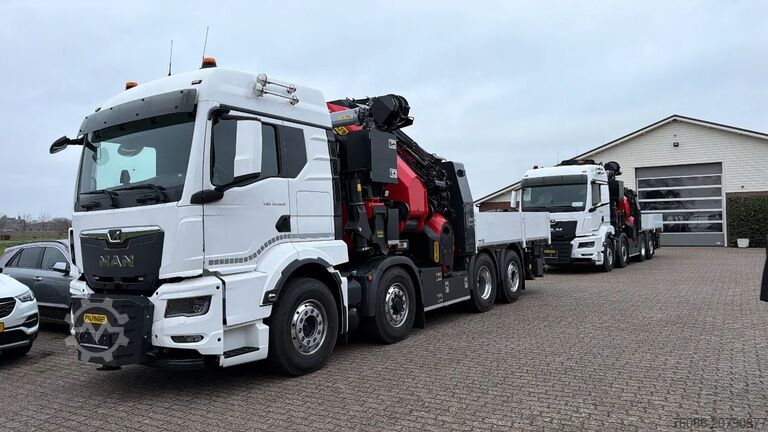 Vrachtwagen met kraan MAN TGS IN ARRIVAL/ COMING IN!!!  TGS 35.520!!NEW/N...