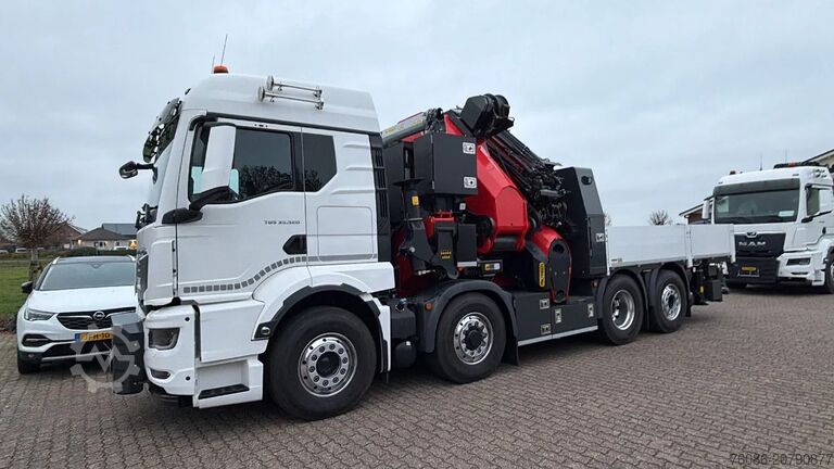 Vrachtwagen met kraan MAN TGS IN ARRIVAL/ COMING IN!!!  TGS 35.520!!NEW/N...