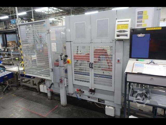 Used STORK minature line fro glass & PET 200 BPM Krones 