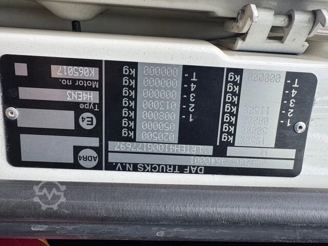 Standard-SZM DAF XF 450 Space cab, Smart Tacho