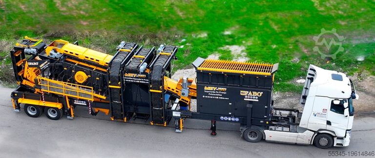 Zeefinstallatie 120-200 TPH mobile screening plant 120-200 TPH mobile screening plant