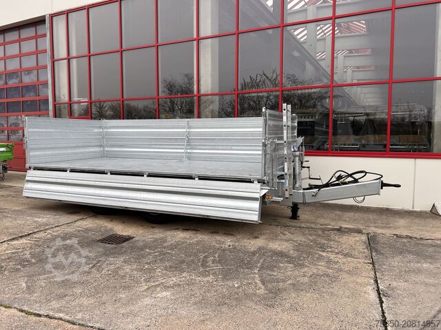 Tippsläp Möslein TTD 19 AB  19 t Tandem 3 Seiten Kipper TiefladerAufsatzbordwänden-- Neufahrzeug --