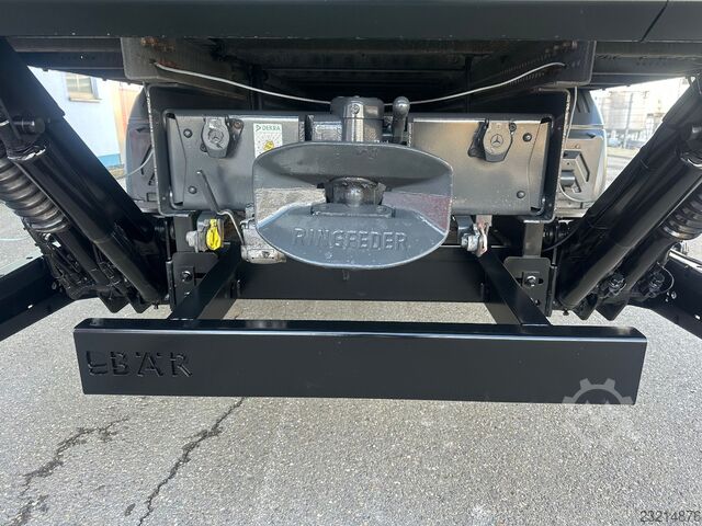 Ladbil med presenning MERCEDES-BENZ 1530 L Atego3 Schiebeplane  LBW Bär 1,5to