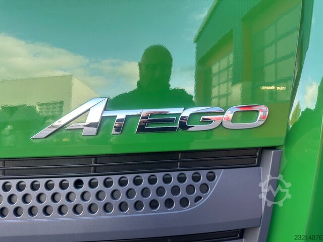 Ladbil med presenning MERCEDES-BENZ 1530 L Atego3 Schiebeplane  LBW Bär 1,5to