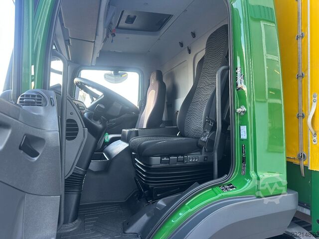 Ladbil med presenning MERCEDES-BENZ 1530 L Atego3 Schiebeplane  LBW Bär 1,5to