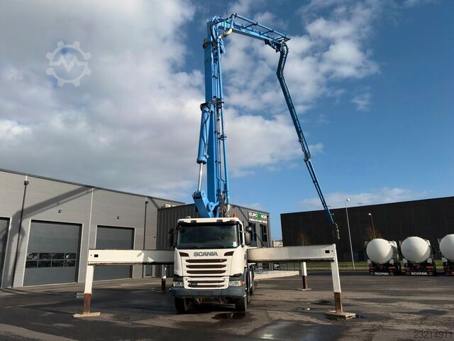 Φορτηγό αντλίας σκυροδέματος SCANIA G490 8x4 Schwing S46SX Concrete pump / Betonpump