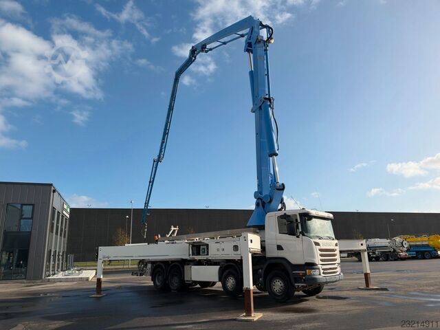 Φορτηγό αντλίας σκυροδέματος SCANIA G490 8x4 Schwing S46SX Concrete pump / Betonpump