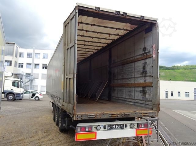 Åben sættevogn med presenning KRONE 3 Achs*Standard*Coil*Edscha*Lift*Multilock*Zert.