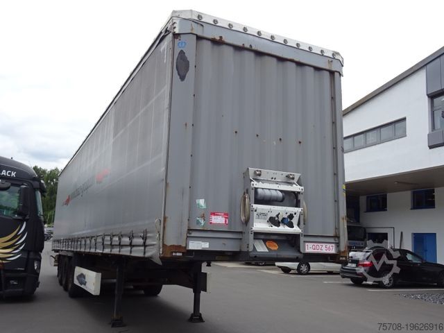 Åben sættevogn med presenning KRONE 3Achs*Standard*Coil*Edscha*Lift*Multilock*Zert.