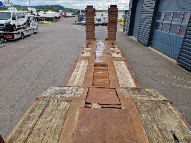 Semi-reboque PORTE ENGINS 4 ESSIEUX