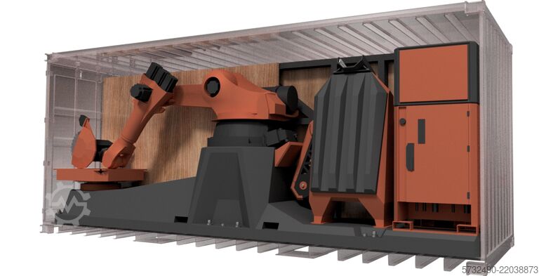 KUKA steenfreesmachine Zeykan Robotics s.r.o KUKA KR240 RoboMill Collected
