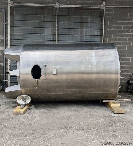 Rustfri ståltank 10.000 liter  -