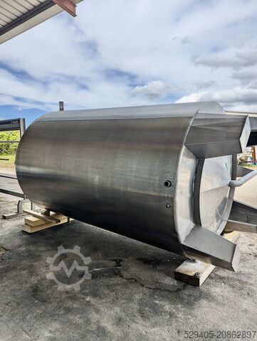 Rustfri ståltank 10.000 liter  -