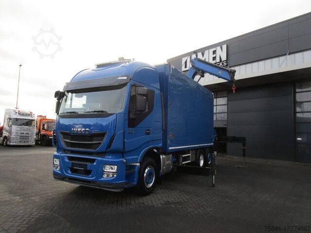 Vrachtwagen met kraan Iveco Stralis 560 STRALIS 260SY  Euro 6 HMF 5020-K3