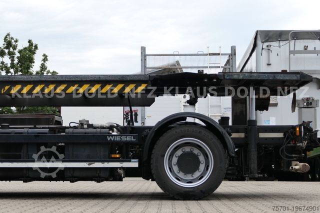 Swap body truck MERCEDES-BENZ KAMAG WBH 25 P Wiesel BDF Wechselhubwagen