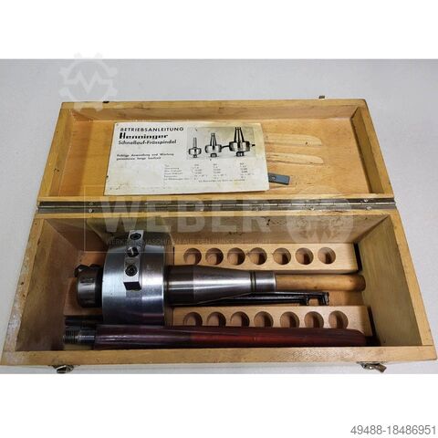 Fuso de fresagem de alta velocidade Henninger Typ 801 H580
