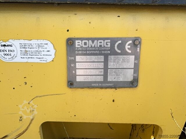 Combinatiewals Bomag BW 100 AC-3