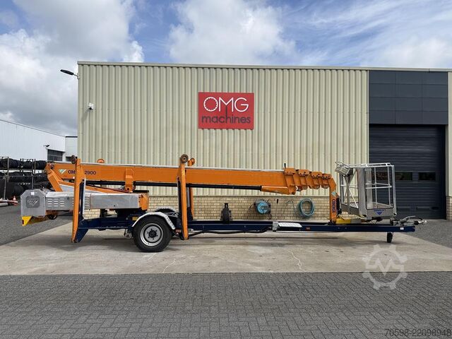 2010 Omme 2900 EBDZ, Aanhanger hoogwerker, 29 meter Omme 2900 EBDZ, Aanhanger hoogwerker, 29 meter