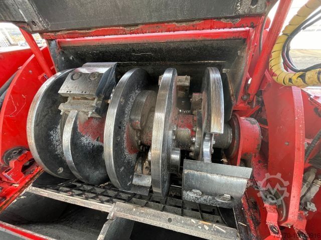 Autokran MERCEDES-BENZ TUROX 8x8 Eschlböck Biber 92 Holzhacker / 1.512h