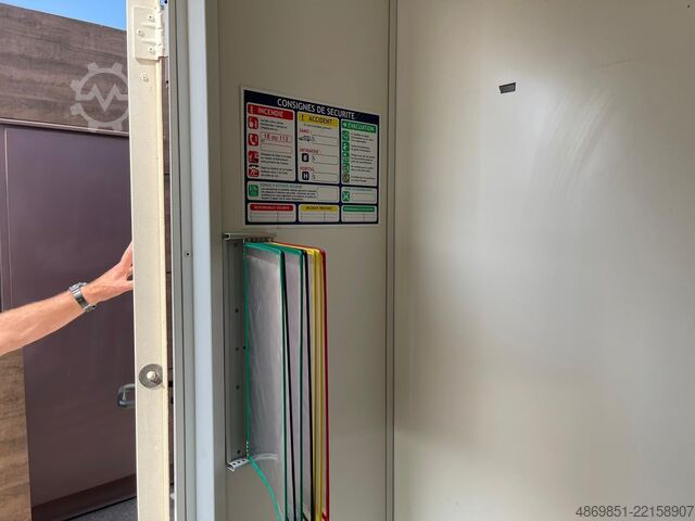 Verkstadscontainer  8m Werkstatt Container Büro Office Lager