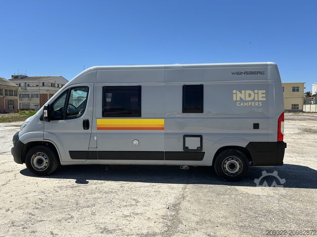 Campingvogn/autocamper Fiat Weinsberg Carabus 600 K | 4 Posti Letto | Completamente Attrezzato