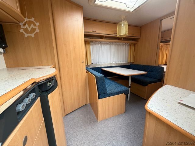 Karavan DETHLEFFS Newe Line Wohnwagen Festbett Fahrradträger