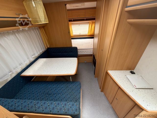 Karavan DETHLEFFS Newe Line Wohnwagen Festbett Fahrradträger