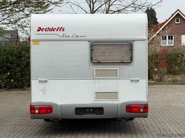 Karavan DETHLEFFS Newe Line Wohnwagen Festbett Fahrradträger