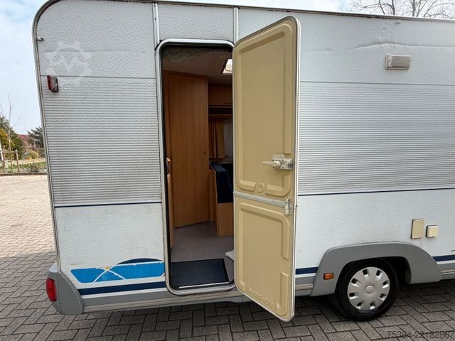 Karavan DETHLEFFS Newe Line Wohnwagen Festbett Fahrradträger