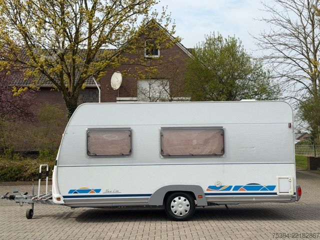 Karavan DETHLEFFS Newe Line Wohnwagen Festbett Fahrradträger