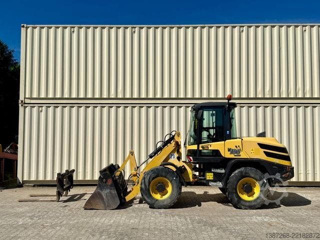 Wiellader YANMAR V100 / 2019 BJ / Schaufel + Gabel