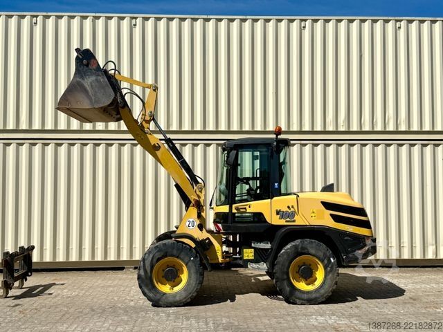 Wiellader YANMAR V100 / 2019 BJ / Schaufel + Gabel