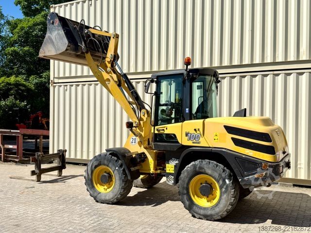 Wiellader YANMAR V100 / 2019 BJ / Schaufel + Gabel