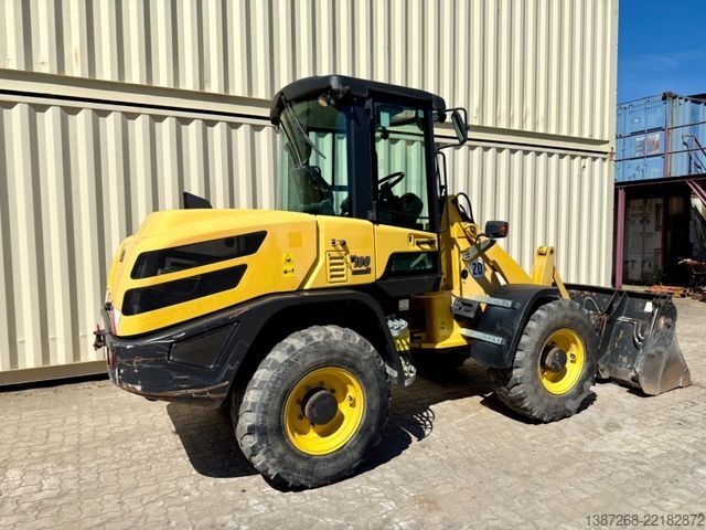 Wiellader YANMAR V100 / 2019 BJ / Schaufel + Gabel