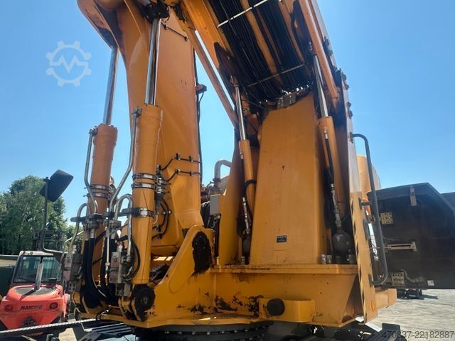 Kolový bagr LIEBHERR A 316 / Pfreud Waage / Umschlagbagger