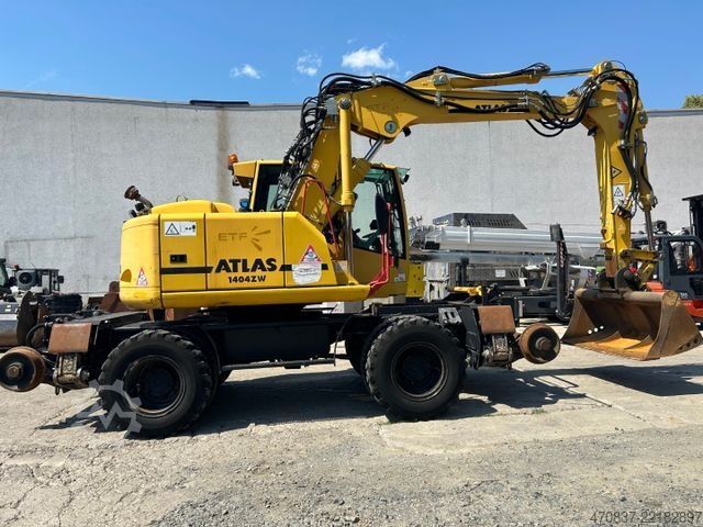 Kolový bagr ATLAS 1404 ZW / Zweiwegebagger