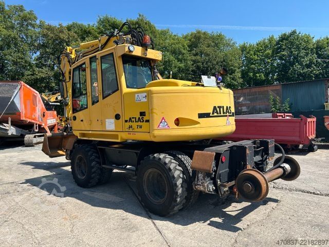 Kolový bagr ATLAS 1404 ZW / Zweiwegebagger