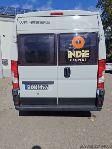 Autocamper 2023 Fiat Ducato Weinsberg Carabus | Manuale | L3H2