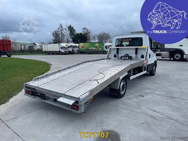 Iveco Daily 35S16 TRANSPORT AUTO + TROLIU Iveco Daily 35S16 CAR TRANSPORT + WINCH
