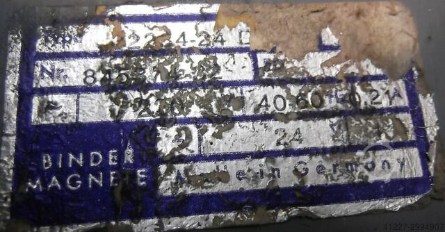 Tandwielmotor 0,55 kW 7,5 tpm Bauer DF16E36/116K