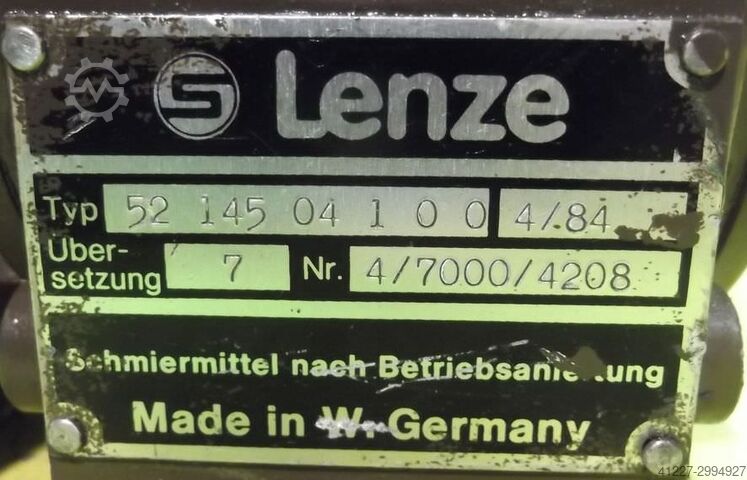 Regelbare tandwielmotor 0,55 kW 46-264 tpm Lenze 11.715.03.04