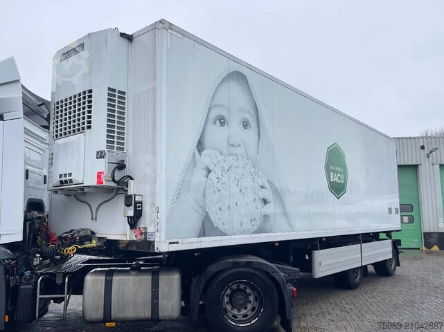 Transporte refrigerado/congelado Pacton LZV    Sliding chassis for 2nd trailer connecti...