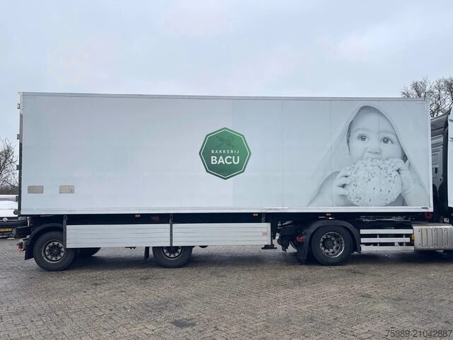 Transporte refrigerado/congelado Pacton LZV    Sliding chassis for 2nd trailer connecti...