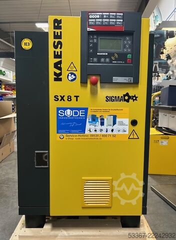 Schroefcompressor KAESER SX 8 T (8 bar)