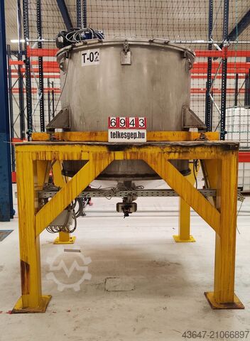 Karıştırıcı tank, kimyasal mikser 2000l Chemplex T240