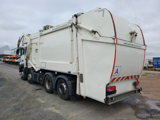 çöp kamyonu MAN TGS 35.430 8x2-6 BL / EHP 7000