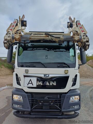 çöp kamyonu MAN TGS 35.430 8x2-6 BL / EHP 7000