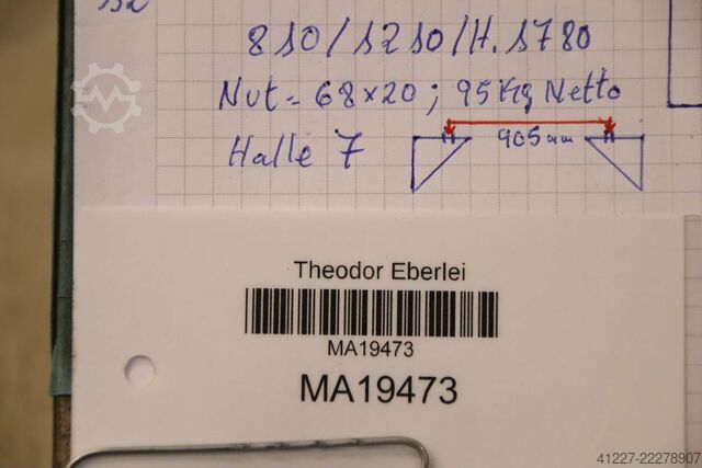 unbekannt 1210/810/H1780 mm